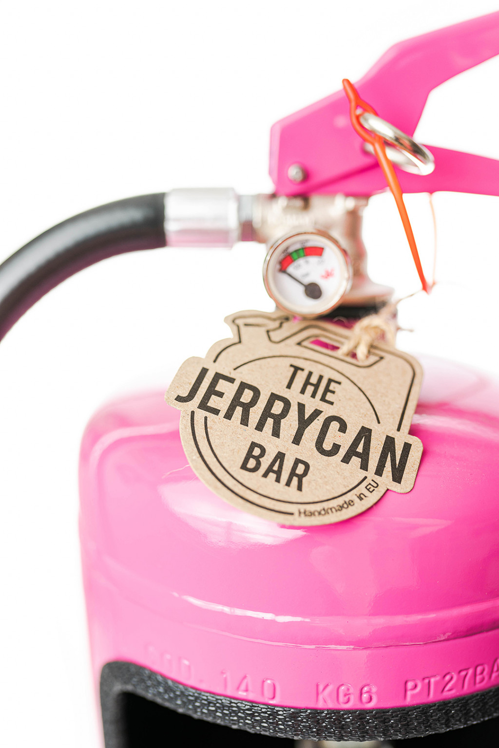 Die Firebar in pink/Minibar Feuerlöscher/Girly Sonderedition Lady  Like/JerryCan 6L : : Baumarkt