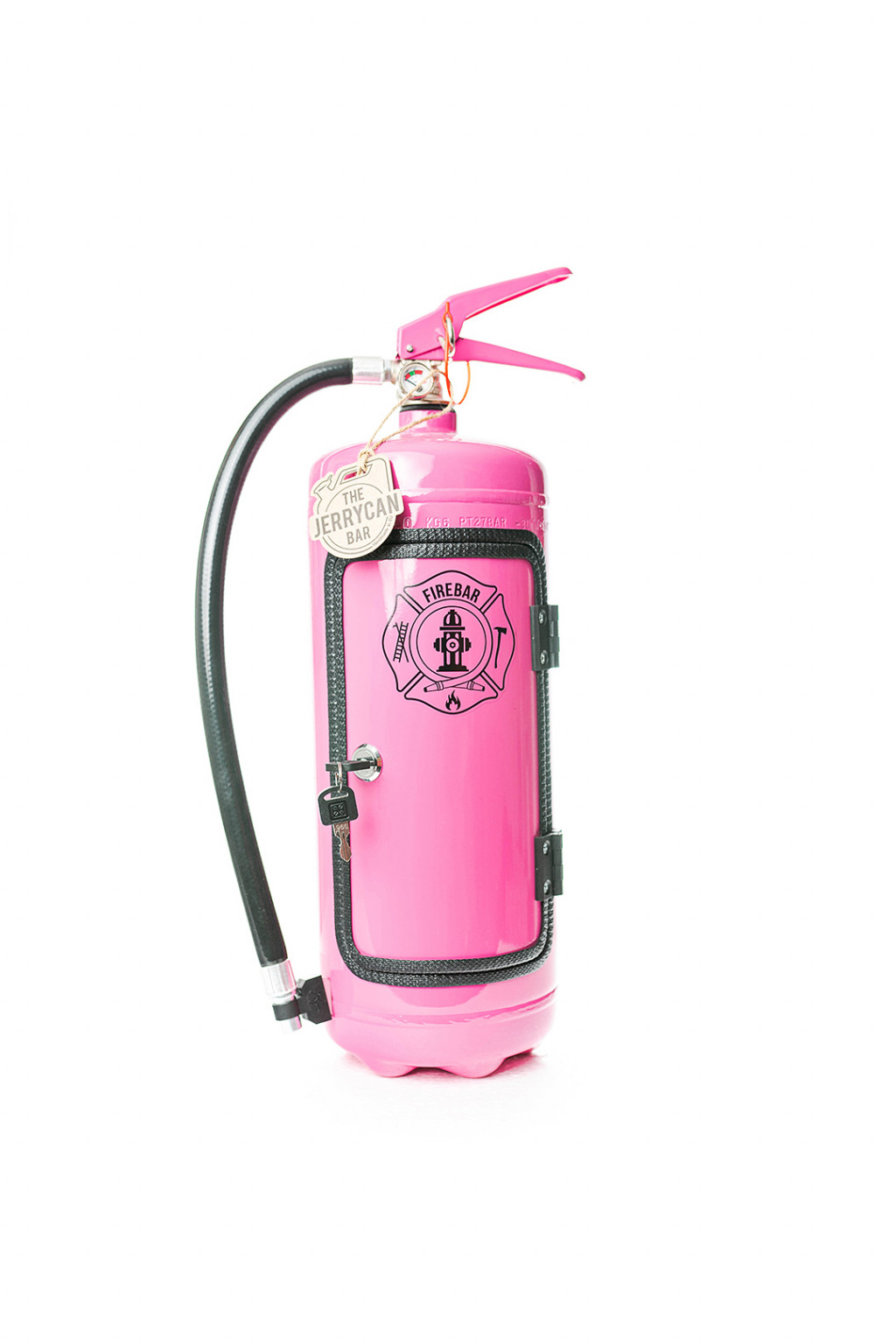Die Firebar in pink/Minibar Feuerlöscher/Girly Sonderedition Lady  Like/JerryCan 6L : : Baumarkt